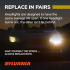 SYLVANIA 9003 SilverStar zXe Gold Halogen Headlight Bulb, 2 Pack, , hi-res